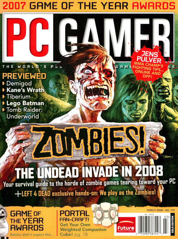 PC Gamer Issue 172 (March 2008) cover